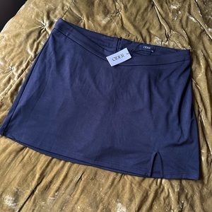 NWT Cider 1X black skater skort